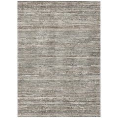Machine Washable Indoor/Outdoor Chantille Beige 8' x 10' Rug