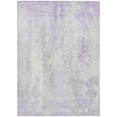 Machine Washable Indoor/Outdoor Chantille Lavender 8' x 10' Rug