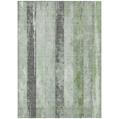 Machine Washable Indoor/Outdoor Chantille Aloe 8' x 10' Rug