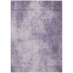 Machine Washable Indoor/Outdoor Chantille Lavender 8' x 10' Rug