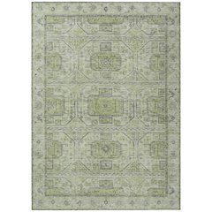 Machine Washable Indoor/Outdoor Chantille Aloe 8' x 10' Rug