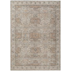 Machine Washable Indoor/Outdoor Chantille Beige 8' x 10' Rug