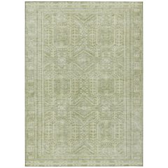 Machine Washable Indoor/Outdoor Chantille Sage 8' x 10' Rug