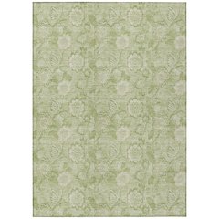 Machine Washable Indoor/Outdoor Chantille Sage 8' x 10' Rug