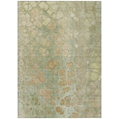 Machine Washable Indoor/Outdoor Chantille Aloe 8' x 10' Rug