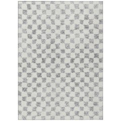 Machine Washable Indoor/Outdoor Chantille Gray 8' x 10' Rug