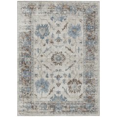 Machine Washable Indoor/Outdoor Chantille Putty 8' x 10' Rug