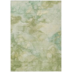 Machine Washable Indoor/Outdoor Chantille ACN2018 Aloe 8' x 10' Rug