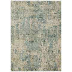 Machine Washable Indoor/Outdoor Chantille ACN2061 Aloe 8' x 10' Rug