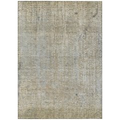 Machine Washable Indoor/Outdoor Chantille ACN2087 Beige 8' x 10' Rug