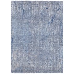 Machine Washable Indoor/Outdoor Chantille ACN2087 Blue 8' x 10' Rug