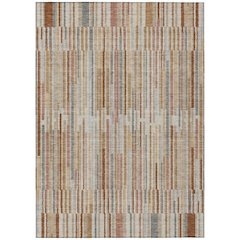 Machine Washable Indoor/Outdoor Chantille ACN2102 Paprika 8' x 10' Rug