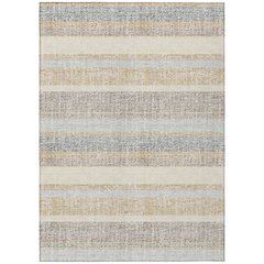 Machine Washable Indoor/Outdoor Chantille ACN2122 Gold 8' x 10' Rug