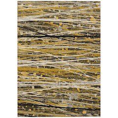Machine Washable Indoor/Outdoor Chantille ACN2126 Brown 8' x 10' Rug