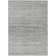 Machine Washable Indoor/Outdoor Chantille ACN2150 Gray 8' x 10' Rug