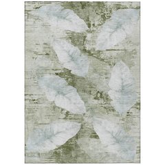 Machine Washable Indoor/Outdoor Chantille ACN2172 Aloe 8' x 10' Rug