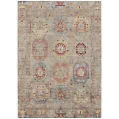 Machine Washable Indoor/Outdoor Chantille ACN2227 Brown 8' x 10' Rug