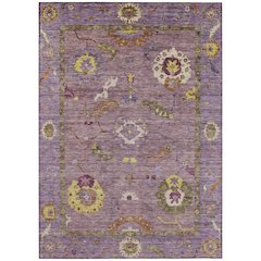 Machine Washable Indoor/Outdoor Chantille ACN2229 Red 8' x 10' Rug