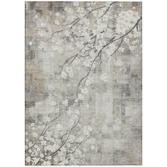 Machine Washable Indoor/Outdoor Chantille ACN2248 Brown 8' x 10' Rug