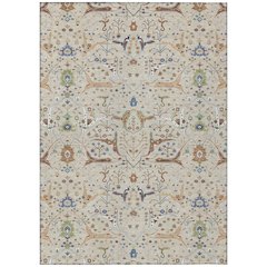 Machine Washable Indoor/Outdoor Chantille ACN2250 Brown 8' x 10' Rug