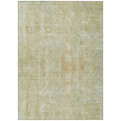 Machine Washable Indoor/Outdoor Chantille ACN2310 Green 8' x 10' Rug