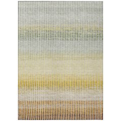Machine Washable Indoor/Outdoor Chantille ACN2313 Orange 8' x 10' Rug
