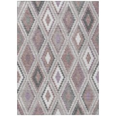 Machine Washable Indoor/Outdoor Chantille ACN2331 Pink 8' x 10' Rug