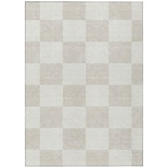 Machine Washable Indoor/Outdoor Chantille ACN2345 Ivory 8' x 10' Rug