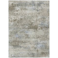 Machine Washable Indoor/Outdoor Chantille ACN2370 Brown 8' x 10' Rug