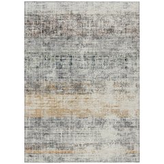 Machine Washable Indoor/Outdoor Chantille ACN2388 Gray 8' x 10' Rug