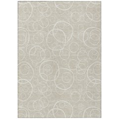 Machine Washable Indoor/Outdoor Chantille ACN2407 Brown 8' x 10' Rug