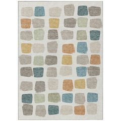 Machine Washable Indoor/Outdoor Chantille ACN2501 Ivory 8' x 10' Rug