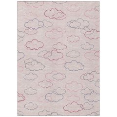 Machine Washable Indoor/Outdoor Chantille ACN2508 Pink 8' x 10' Rug