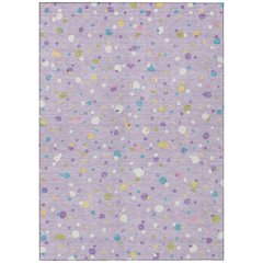 Machine Washable Indoor/Outdoor Chantille ACN2518 Purple 8' x 10' Rug
