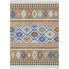 Machine Washable Indoor/Outdoor Chantille ACN2519 Ivory 8' x 10' Rug