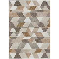 Machine Washable Indoor/Outdoor Chantille ACN2526 Ivory 8' x 10' Rug