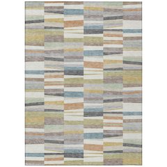 Machine Washable Indoor/Outdoor Chantille ACN2575 Ivory 8' x 10' Rug