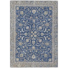 Machine Washable Indoor/Outdoor Chantille ACN2576 Blue 8' x 10' Rug