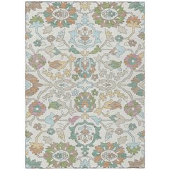 Machine Washable Indoor/Outdoor Chantille ACN2587 Ivory 8' x 10' Rug