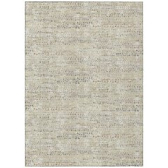 Machine Washable Indoor/Outdoor Chantille ACN2641 Ivory 8' x 10' Rug