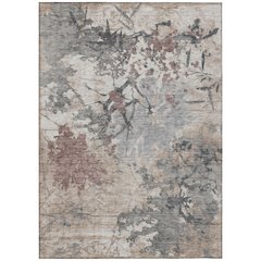 Machine Washable Indoor/Outdoor Chantille ACN2654 Brown 8' x 10' Rug
