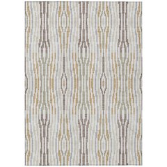 Machine Washable Indoor/Outdoor Chantille ACN2666 Ivory 8' x 10' Rug