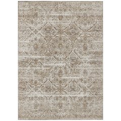 Machine Washable Indoor/Outdoor Chantille ACN2706 Brown 8' x 10' Rug