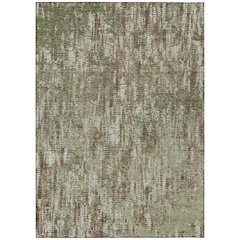 Machine Washable Indoor/Outdoor Chantille ACN2710 Green 8' x 10' Rug