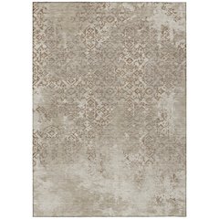 Machine Washable Indoor/Outdoor Chantille ACN2713 Brown 8' x 10' Rug