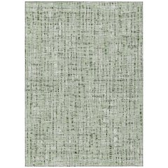 Machine Washable Indoor/Outdoor Chantille ACN2735 Green 9' x 12' Rug
