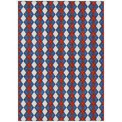 Machine Washable Indoor/Outdoor Chantille ACN2754 Blue 9' x 12' Rug