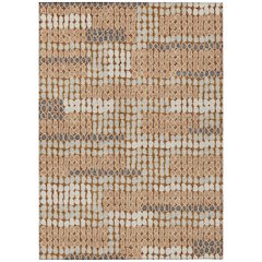 Machine Washable Indoor/Outdoor Chantille ACN2763 Orange 9' x 12' Rug