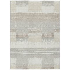 Machine Washable Indoor/Outdoor Chantille ACN2772 Ivory 9' x 12' Rug