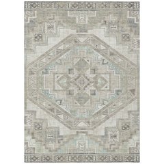 Machine Washable Indoor/Outdoor Chantille ACN2794 Ivory 9' x 12' Rug